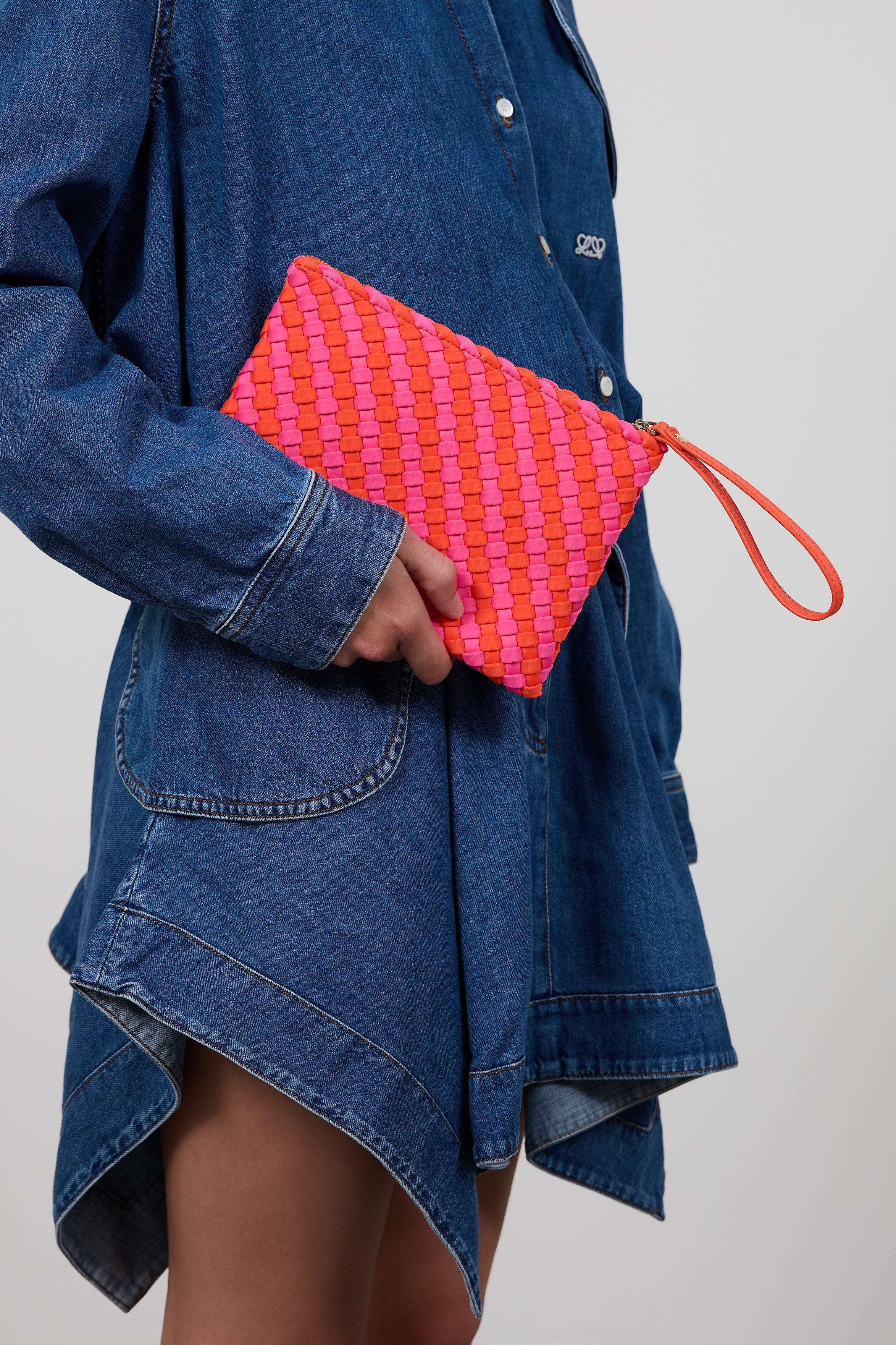 Marrea Clutch Bella Vita Stripe