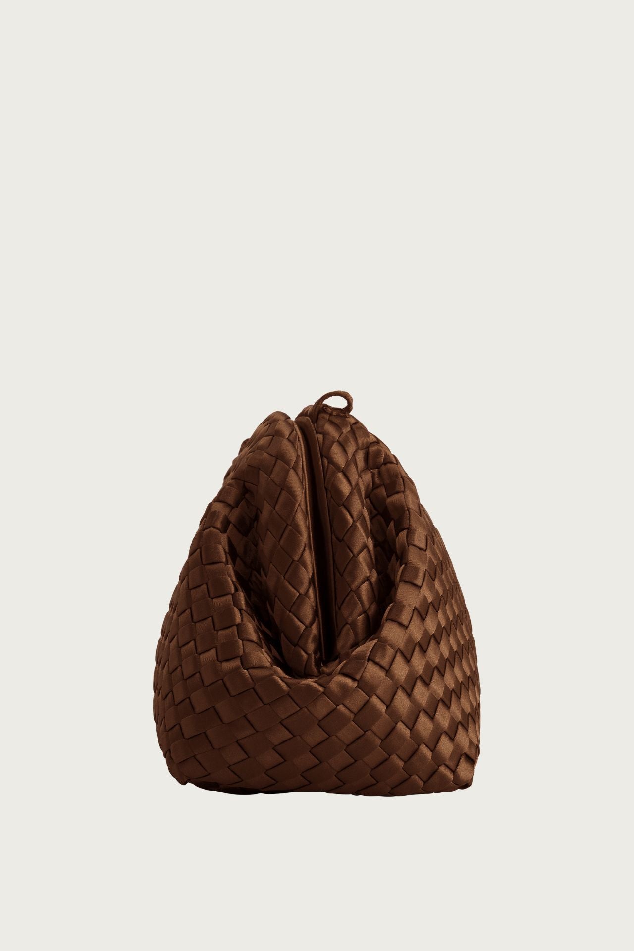 Marrea Pouch Affogato Satin