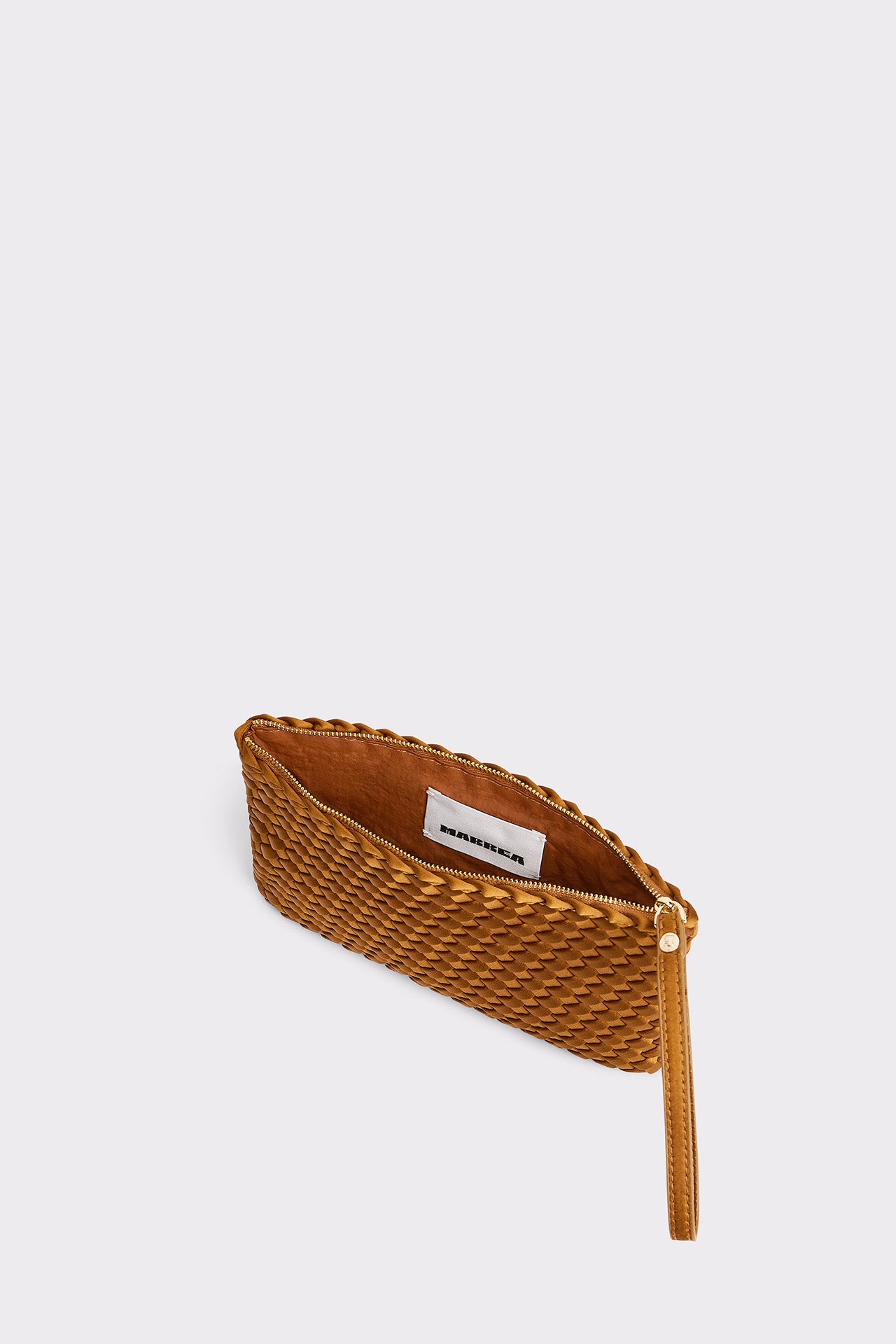 Marrea Clutch Affogato Satin