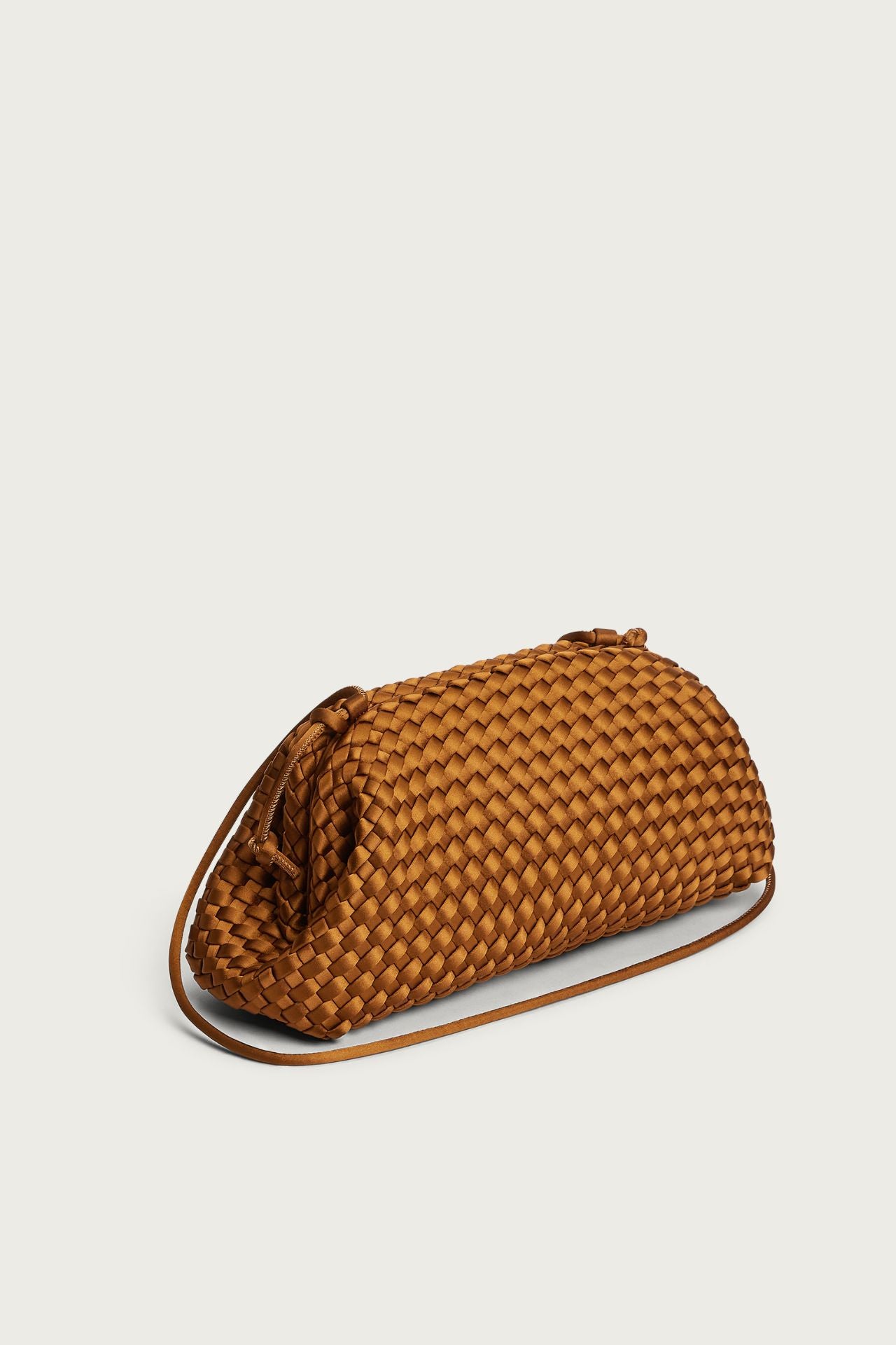 Marrea Pouch Affogato Satin
