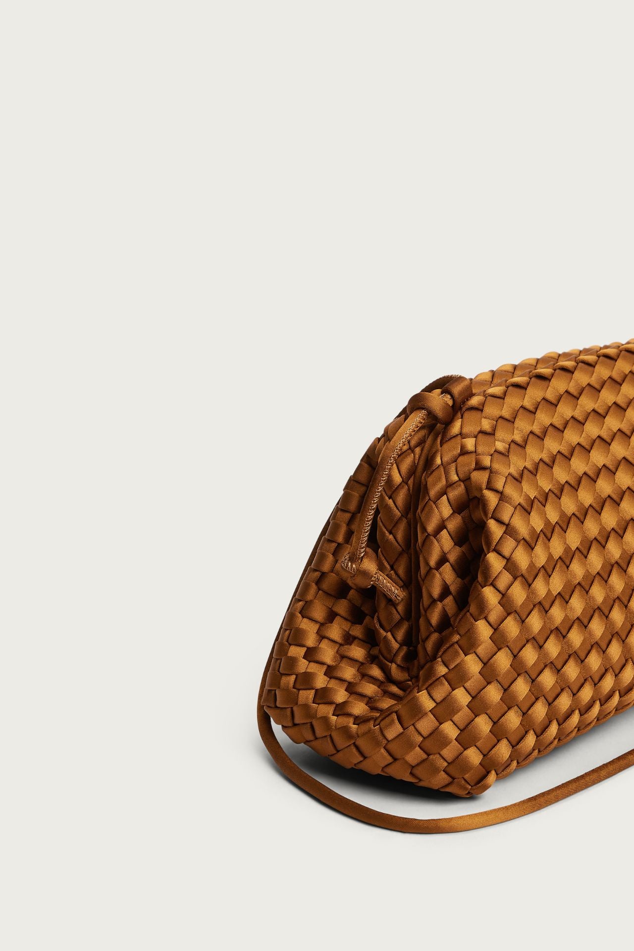 Marrea Pouch Affogato Satin