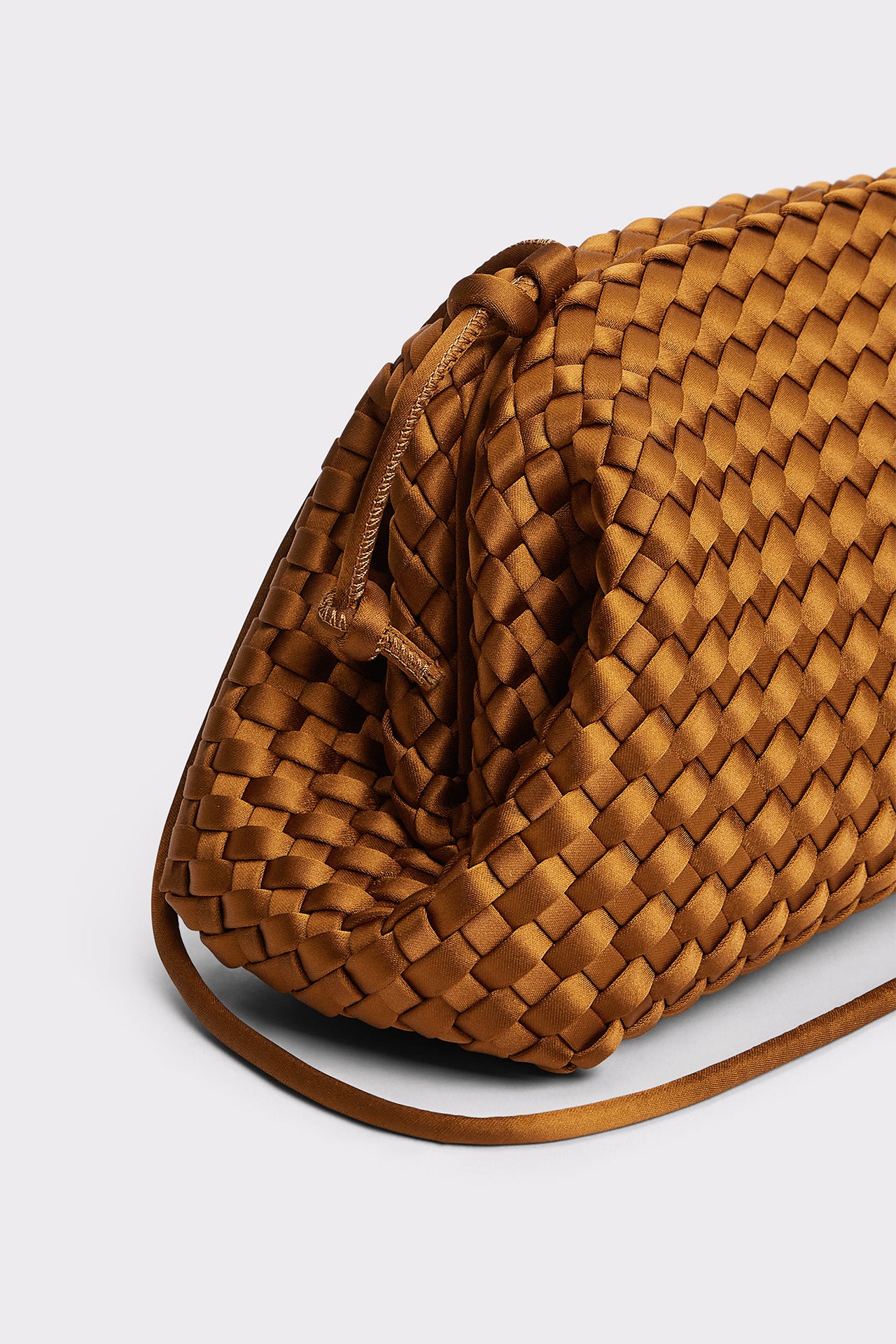 Marrea Pouch Affogato Satin