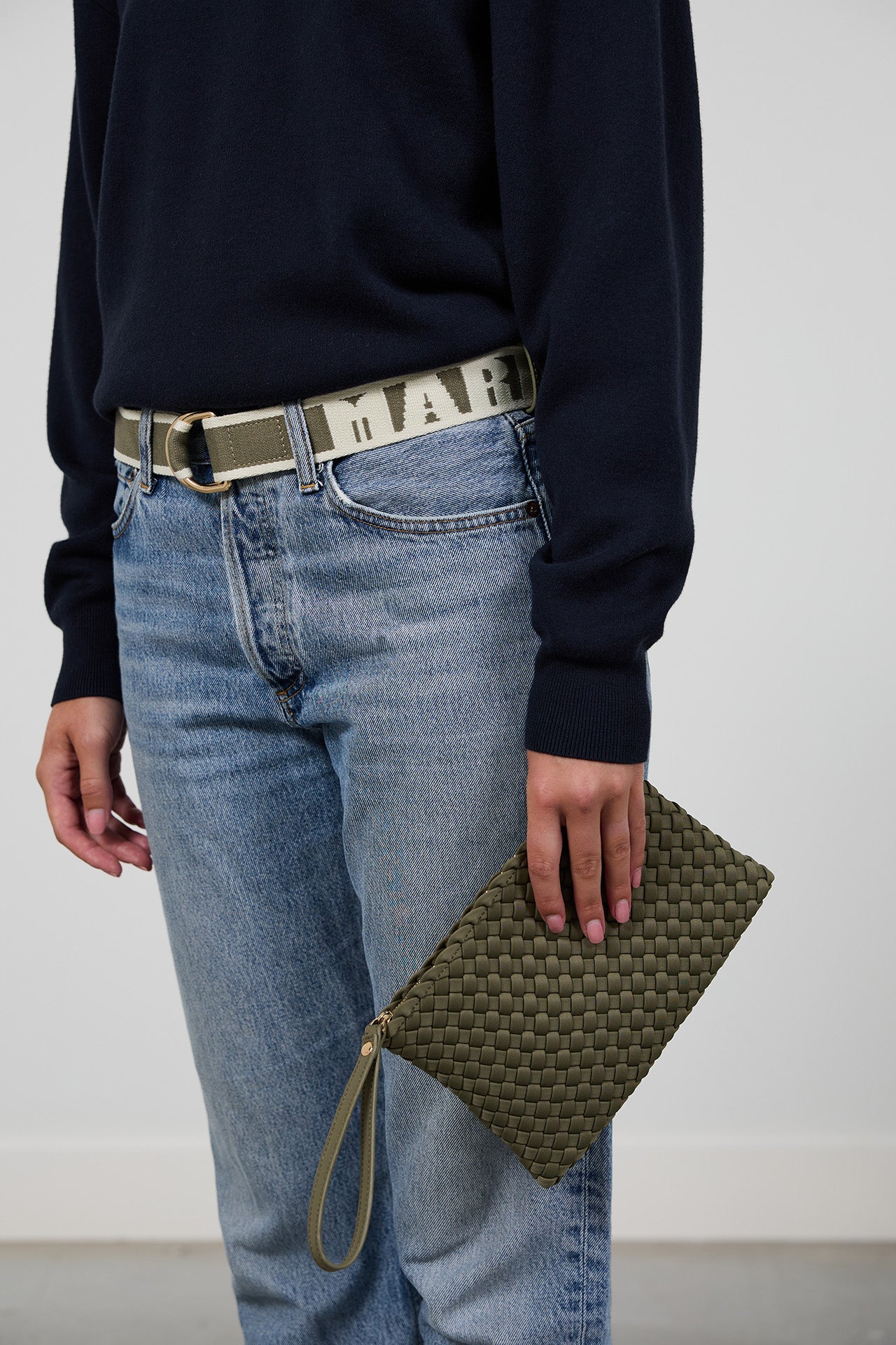 Marrea Belt Dark Oliva