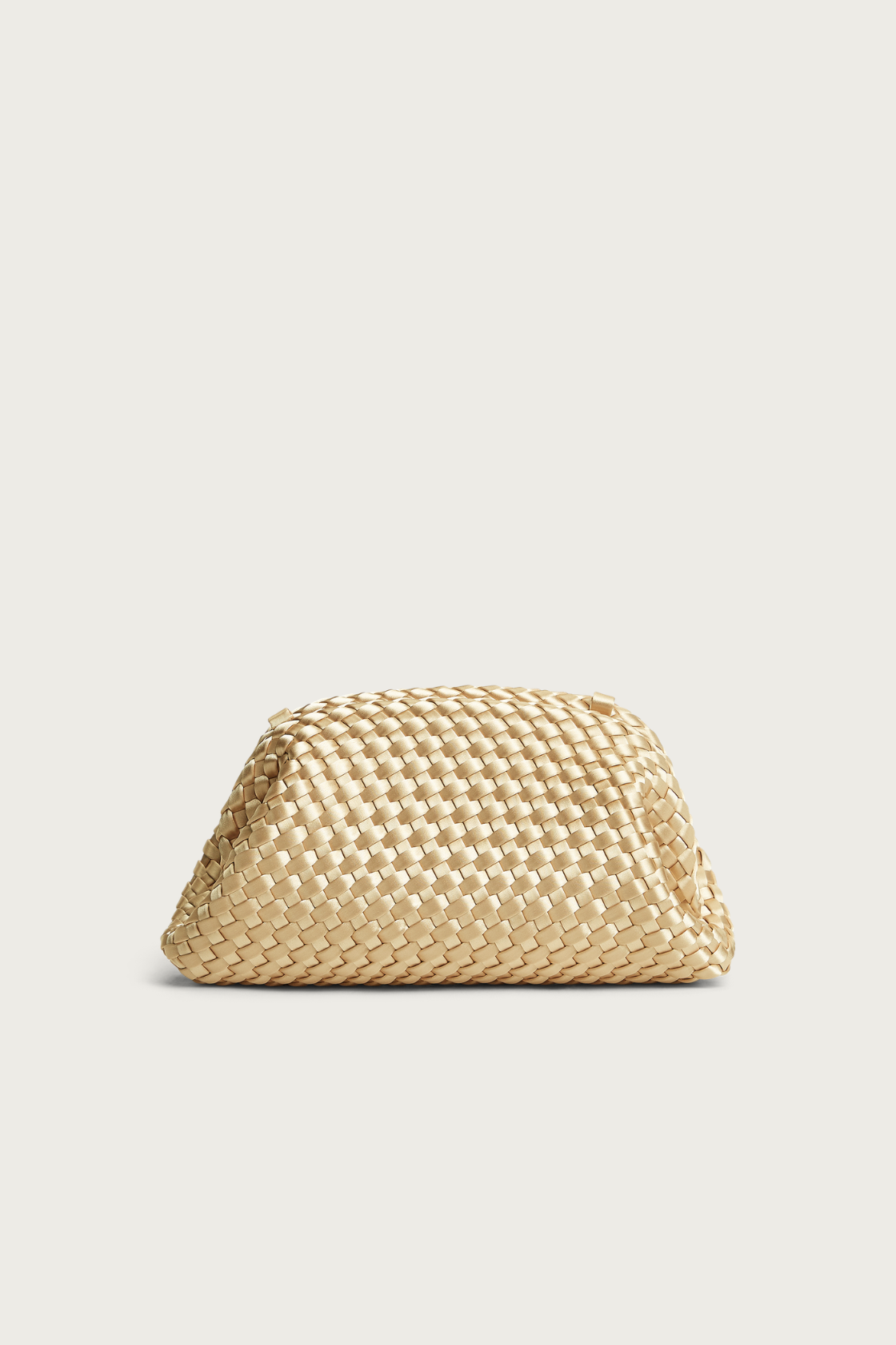 Marrea Pouch Champagne Satin Gold