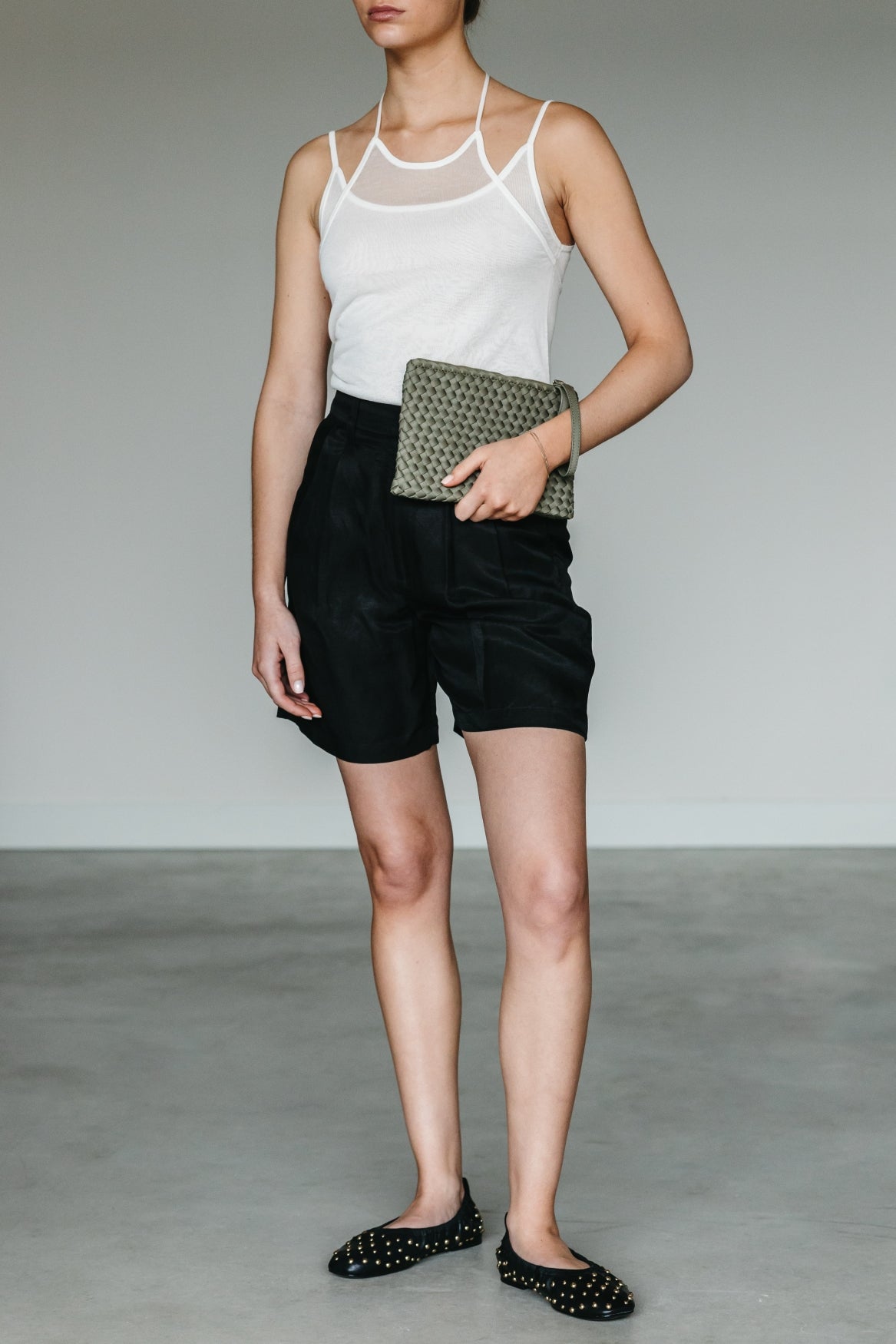 Marrea Clutch Dark oliva