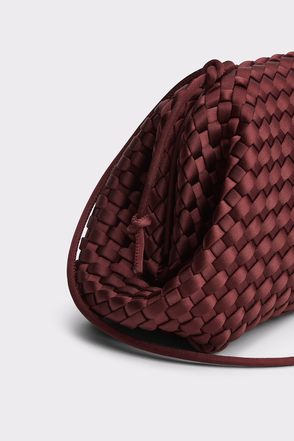 Marrea Pouch Inkberry Satin