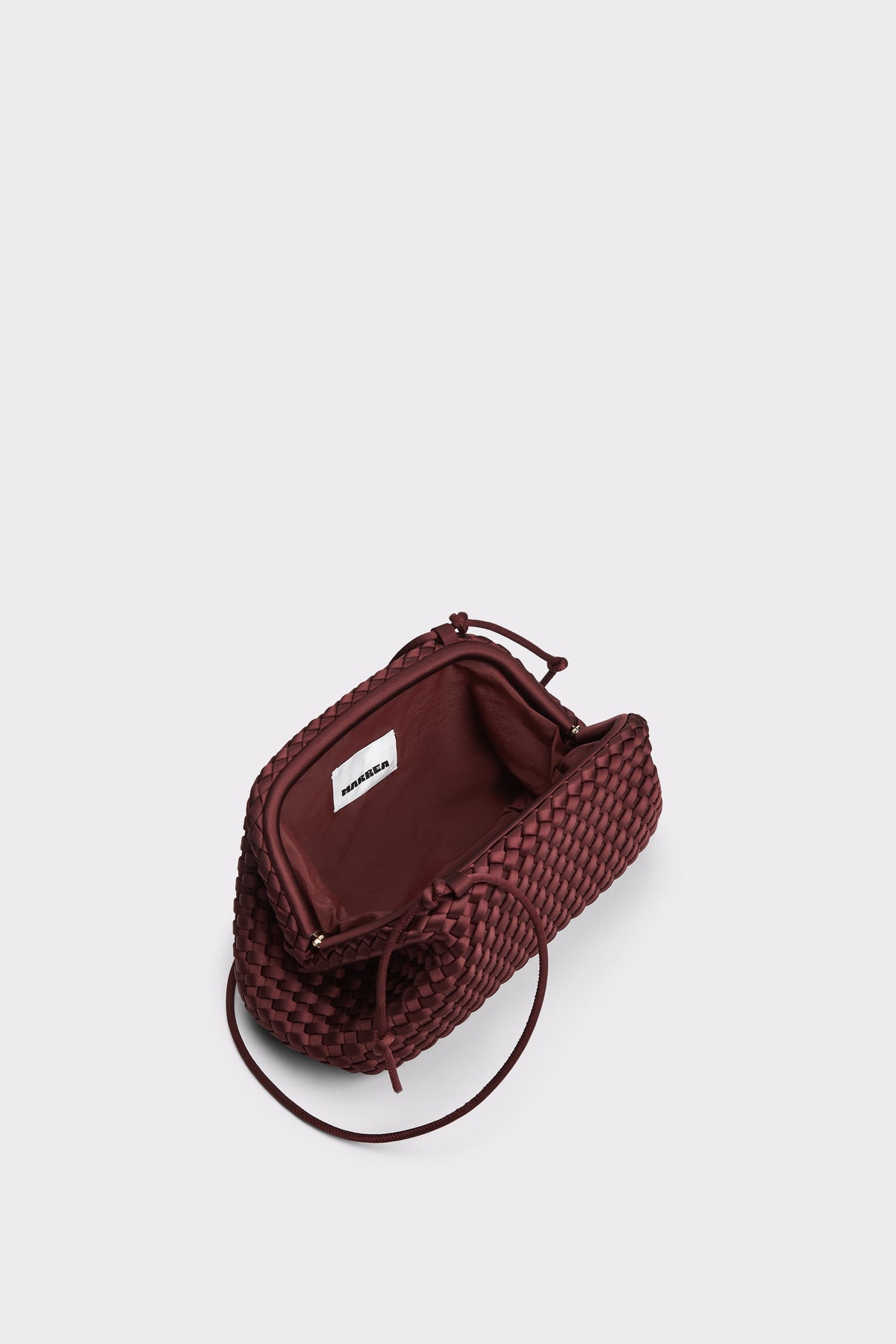 Marrea Pouch Inkberry Satin