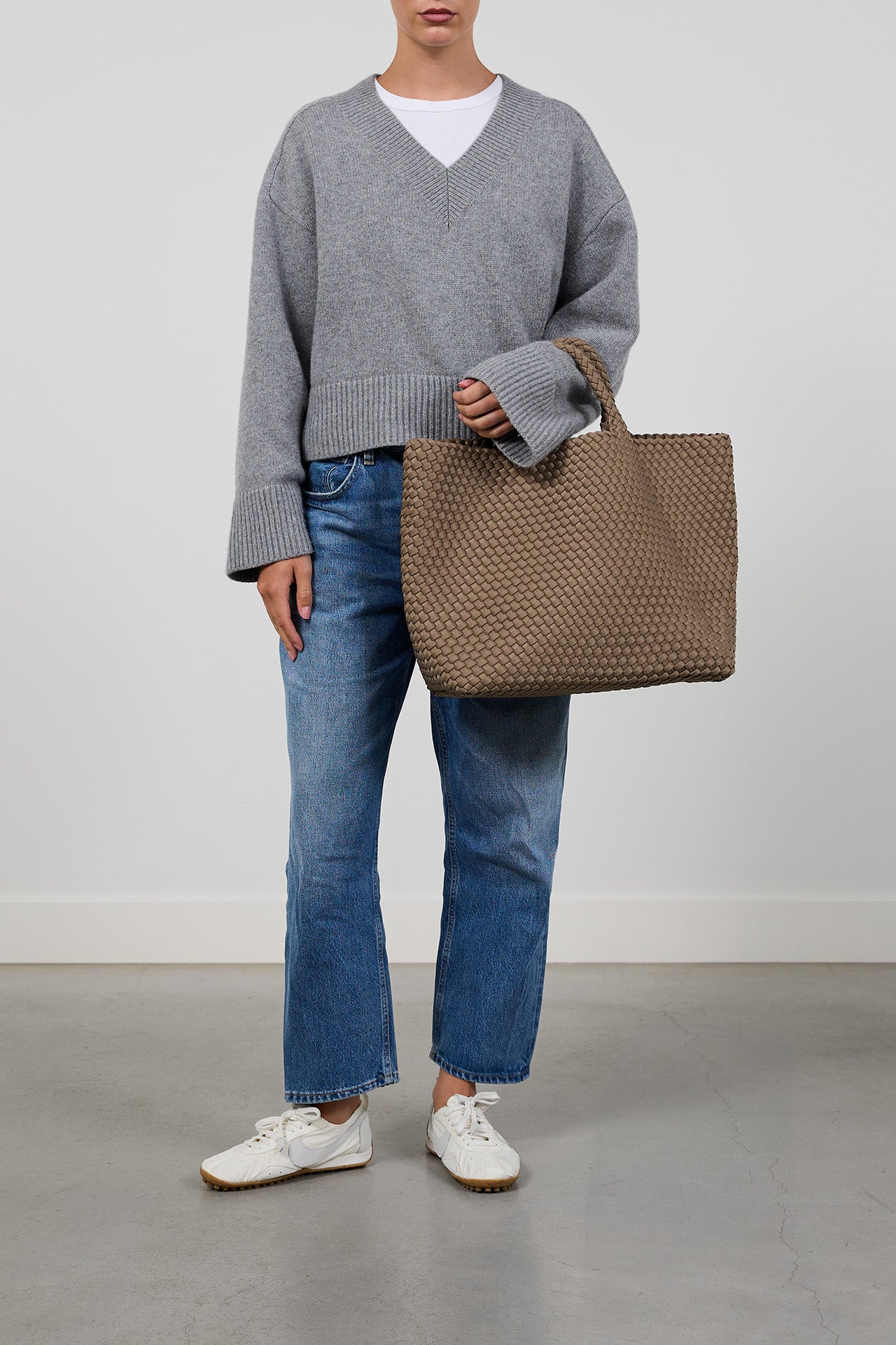 MARREA LARGE TAUPE SECRET メッシュ トートバッグ Marrea Large Taupe Secret