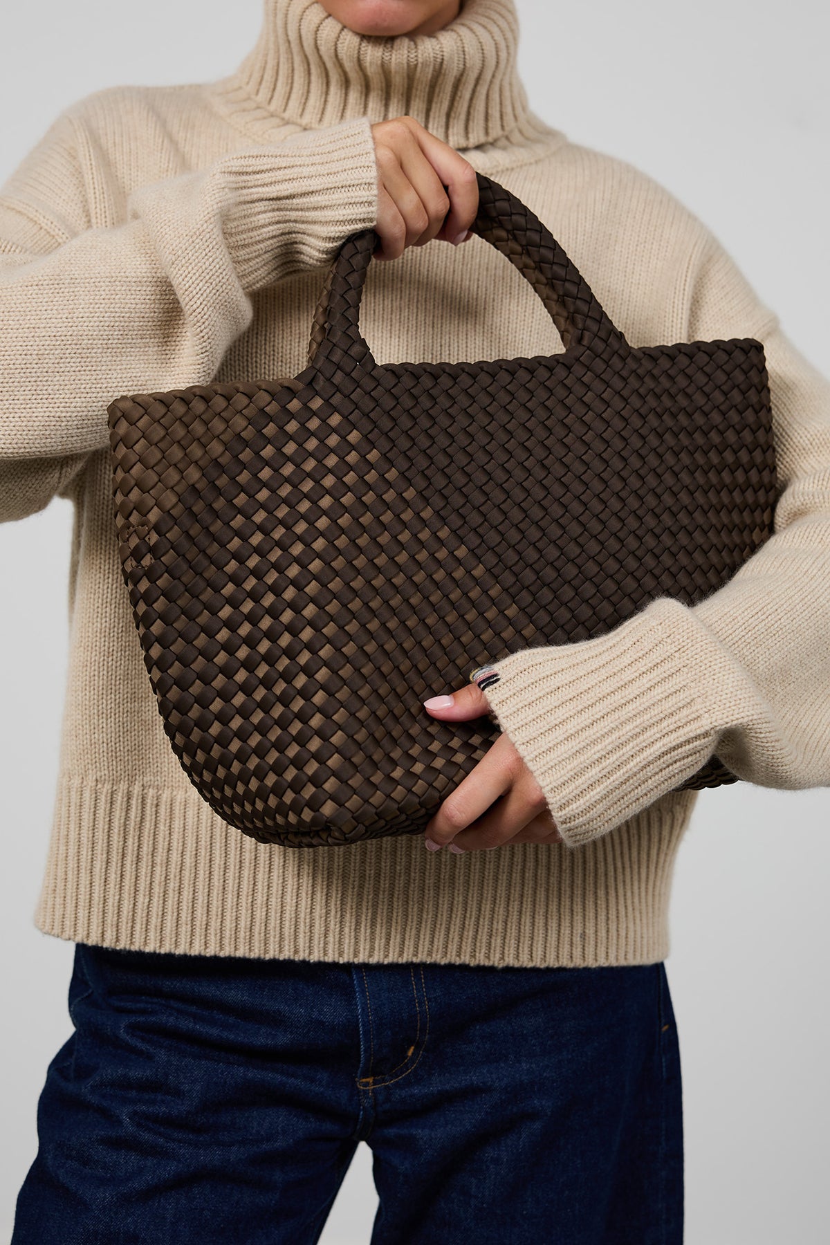 Marrea Medium Espresso x Coco Coastal Check