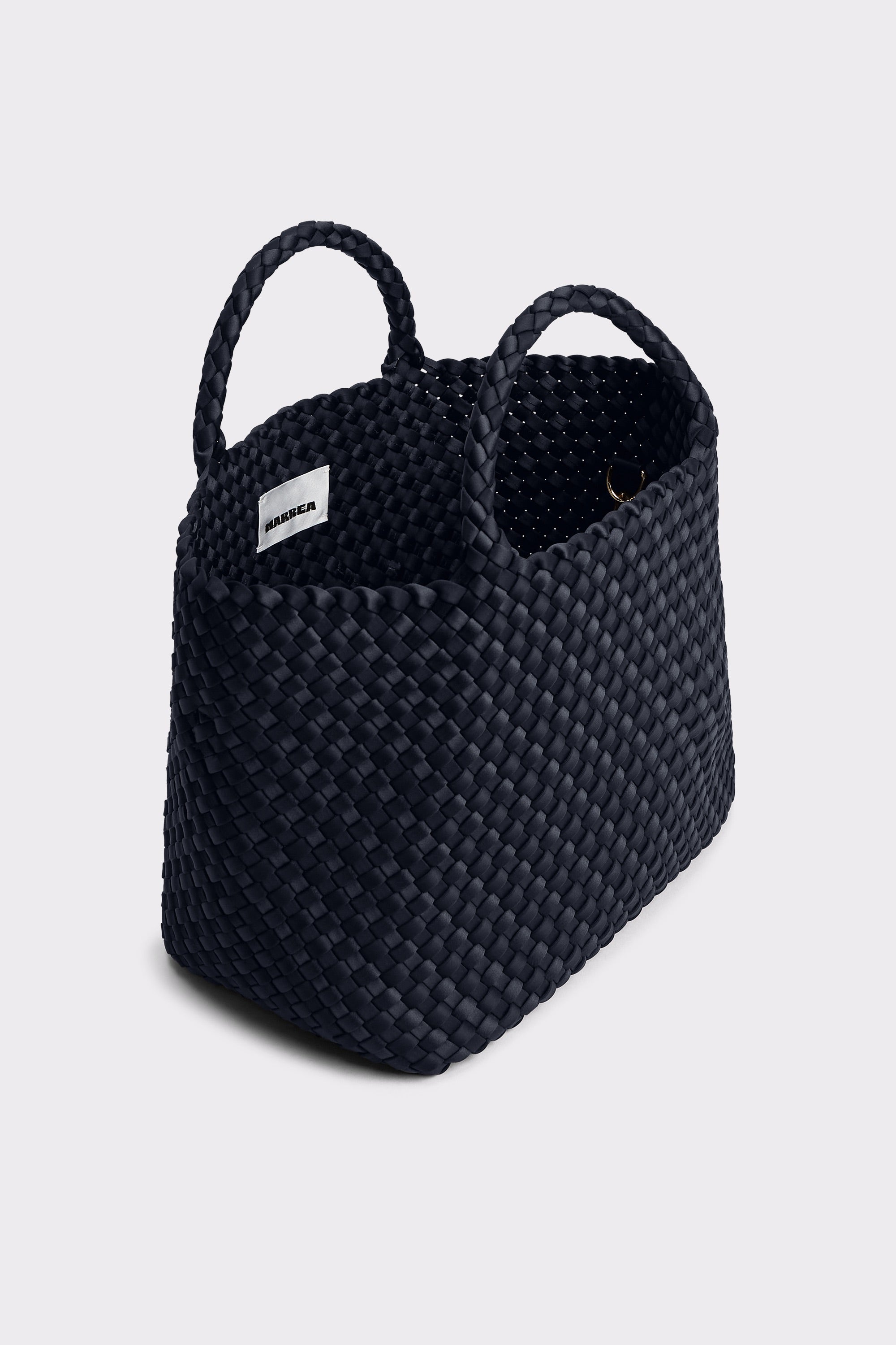 Marrea Medium Midnight Satin Stripe