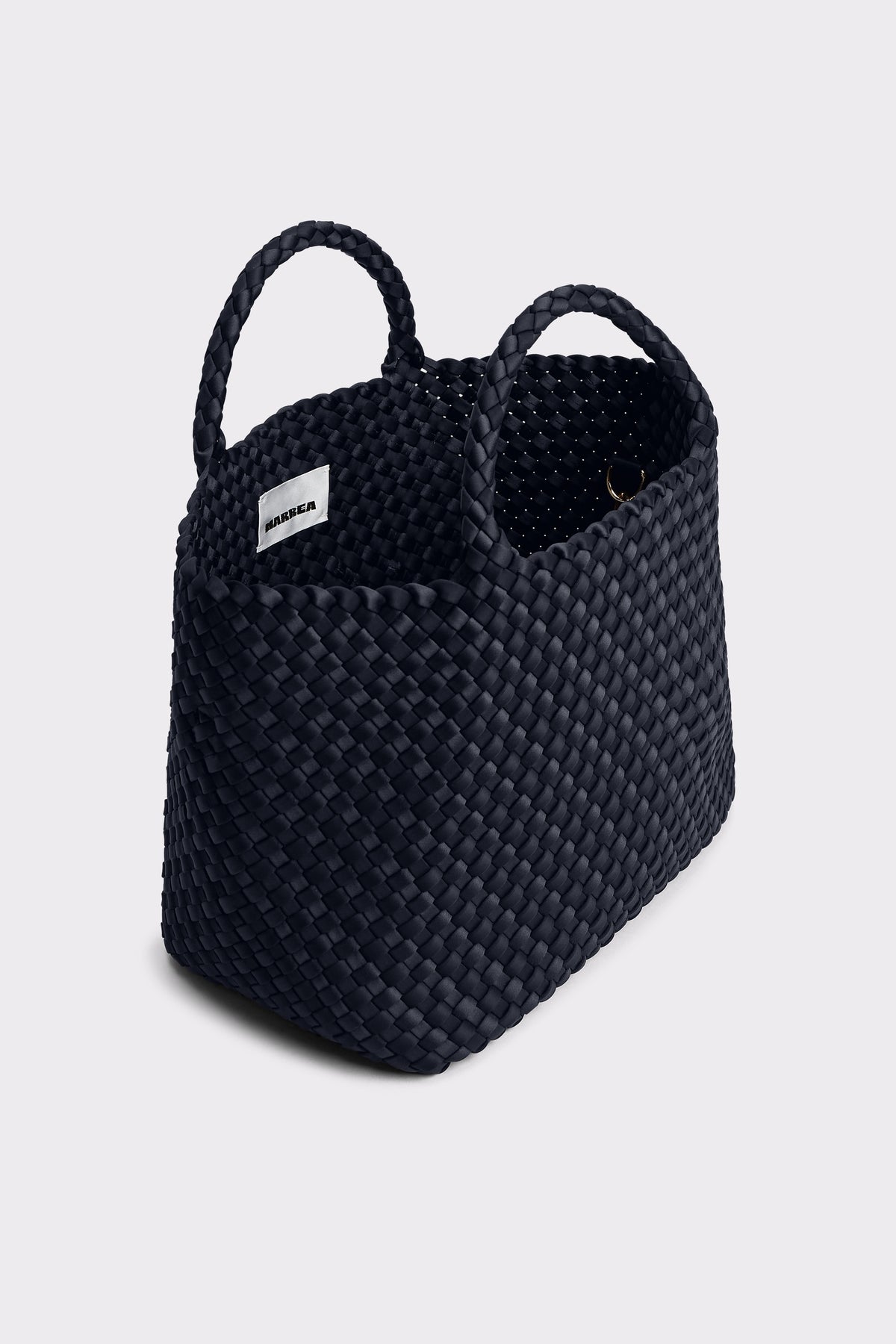 Marrea Medium Midnight Satin Stripe