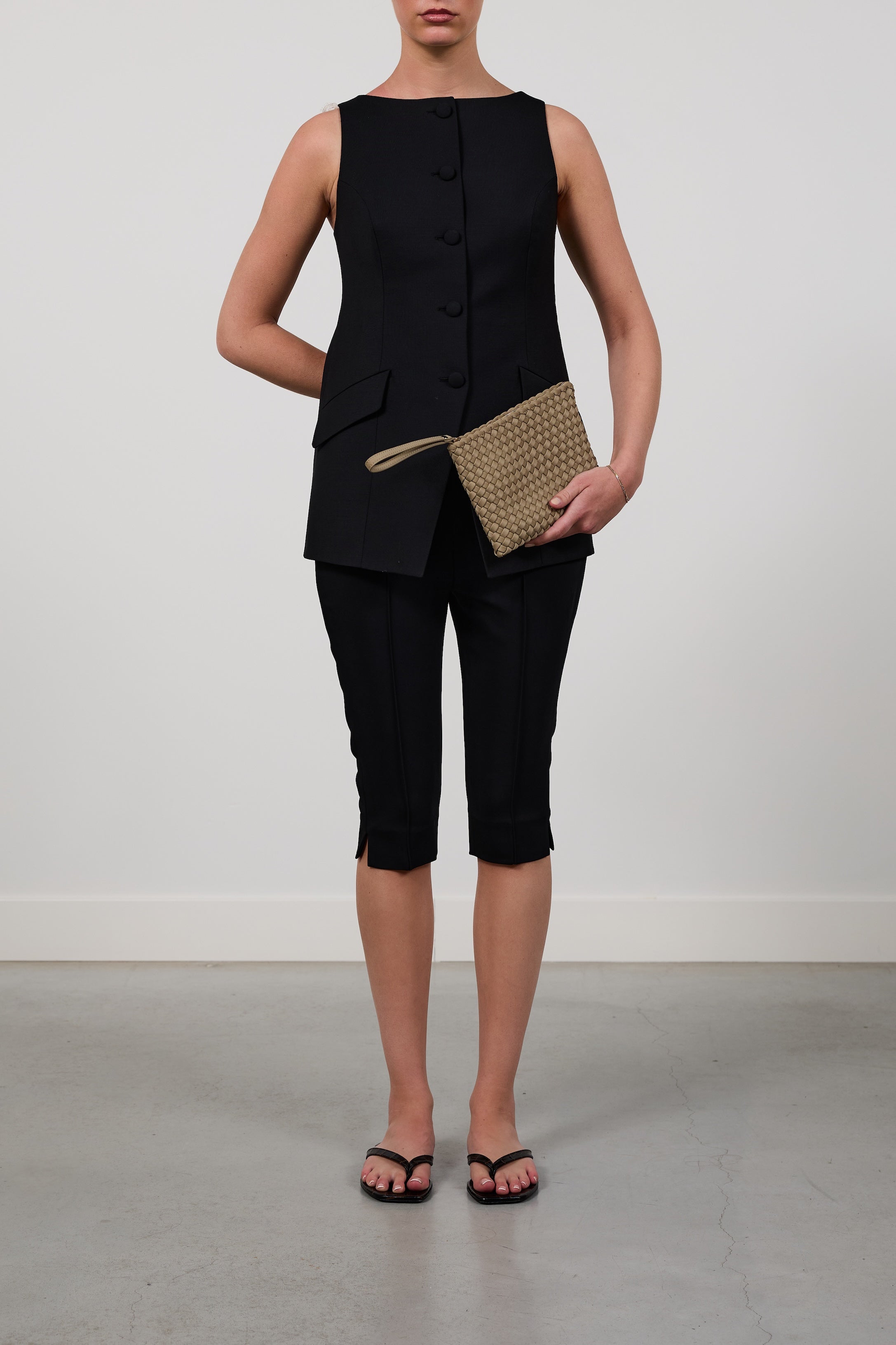 Marrea Clutch Oyster Grey