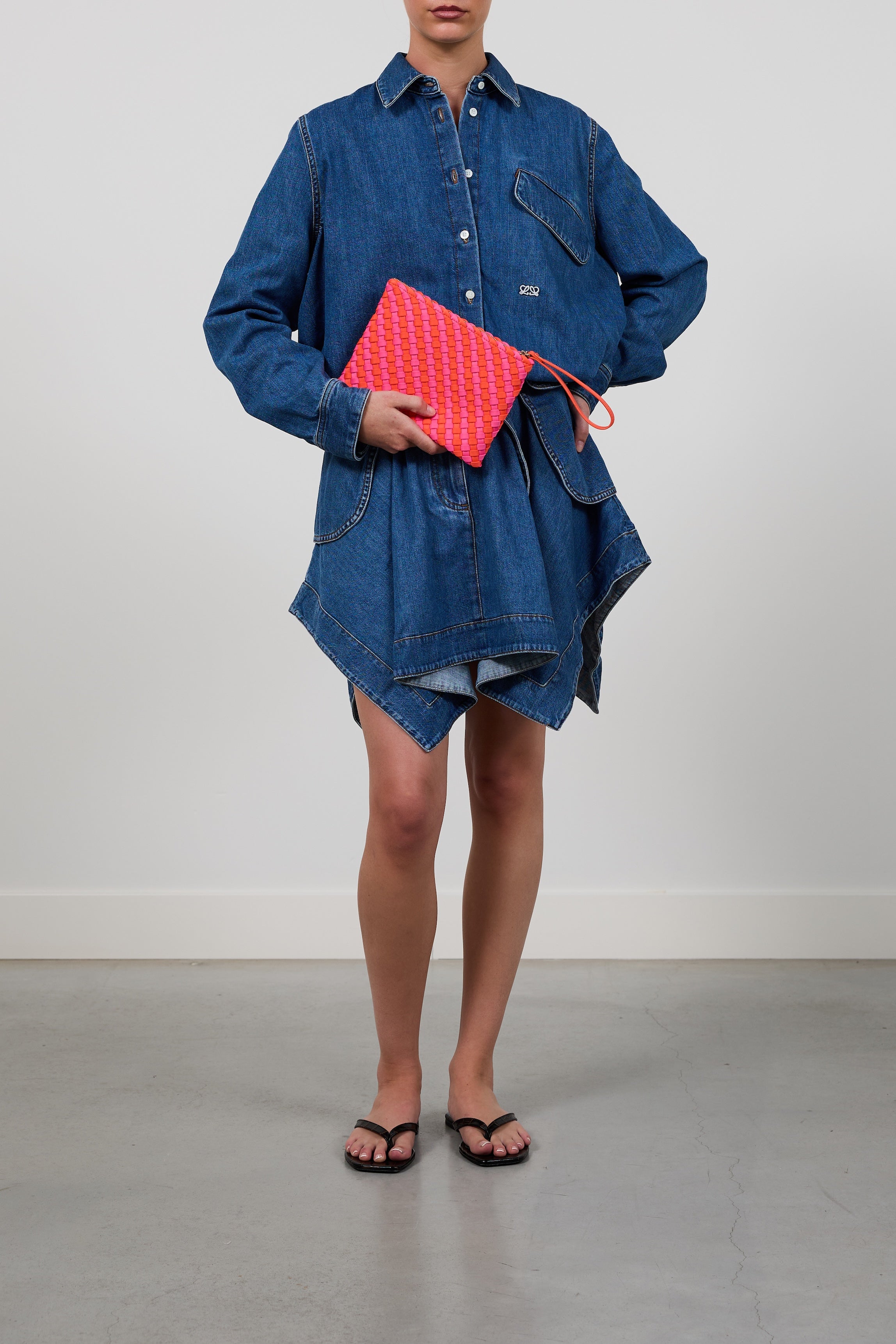 Marrea Clutch Bella Vita Stripe