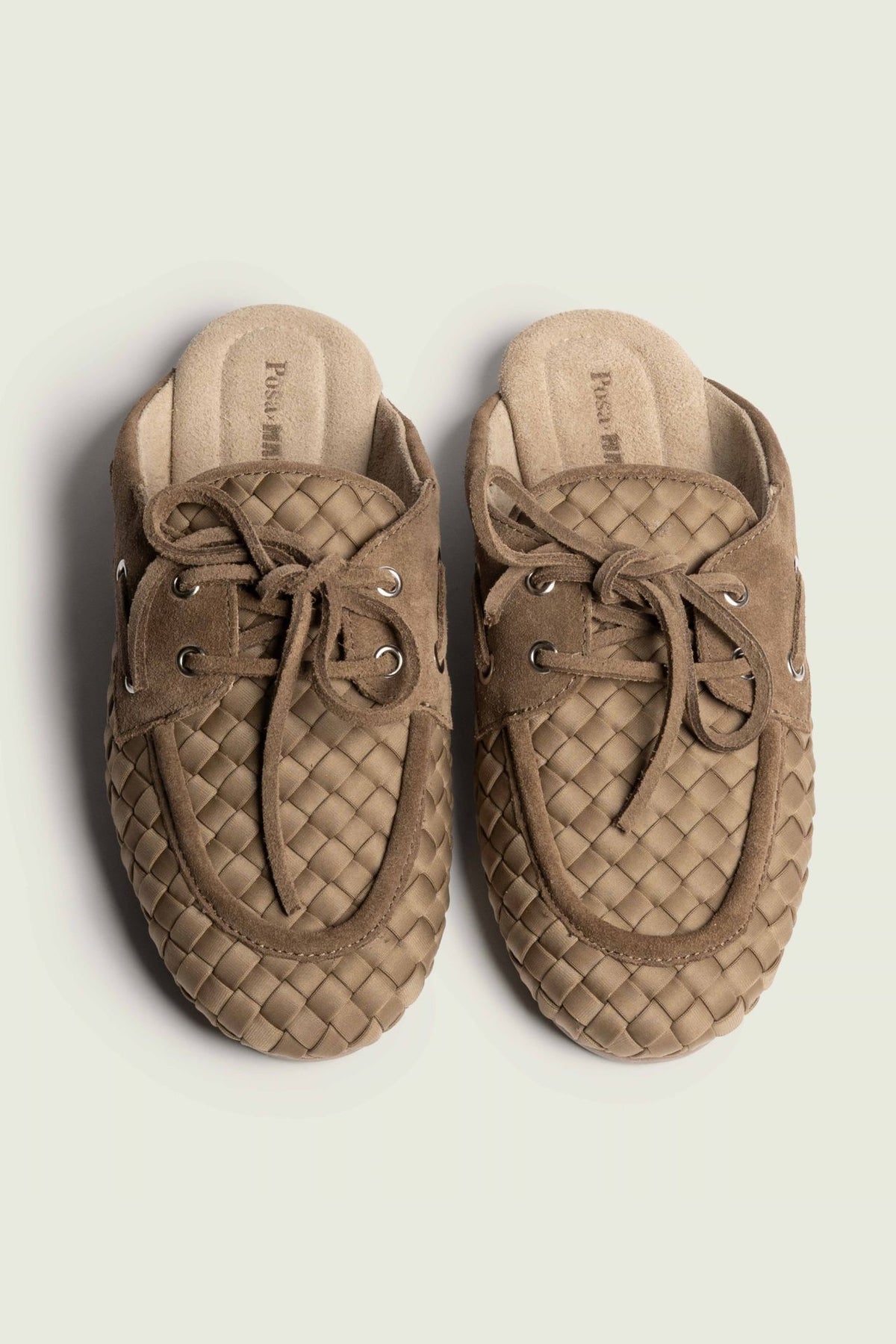 Boat Loafer Mule Marrea x Posa Retro Sand