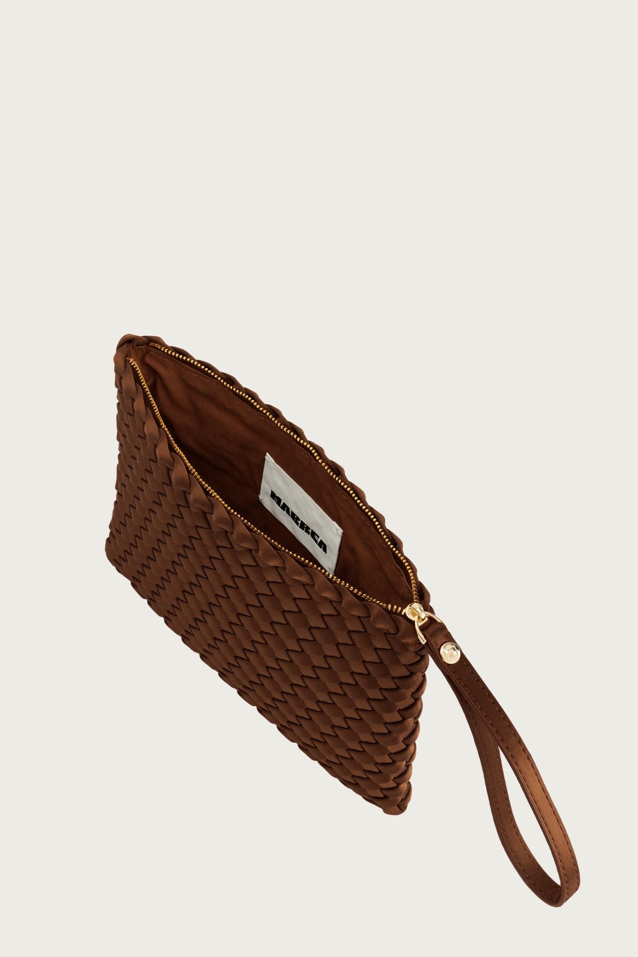 Marrea Clutch Affogato Satin