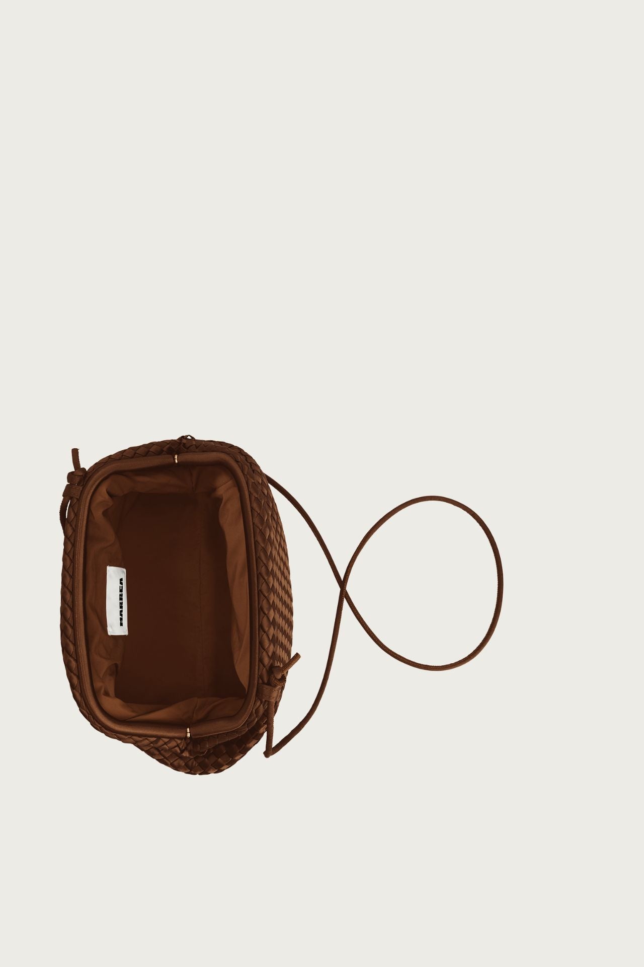 Marrea Pouch Affogato Satin