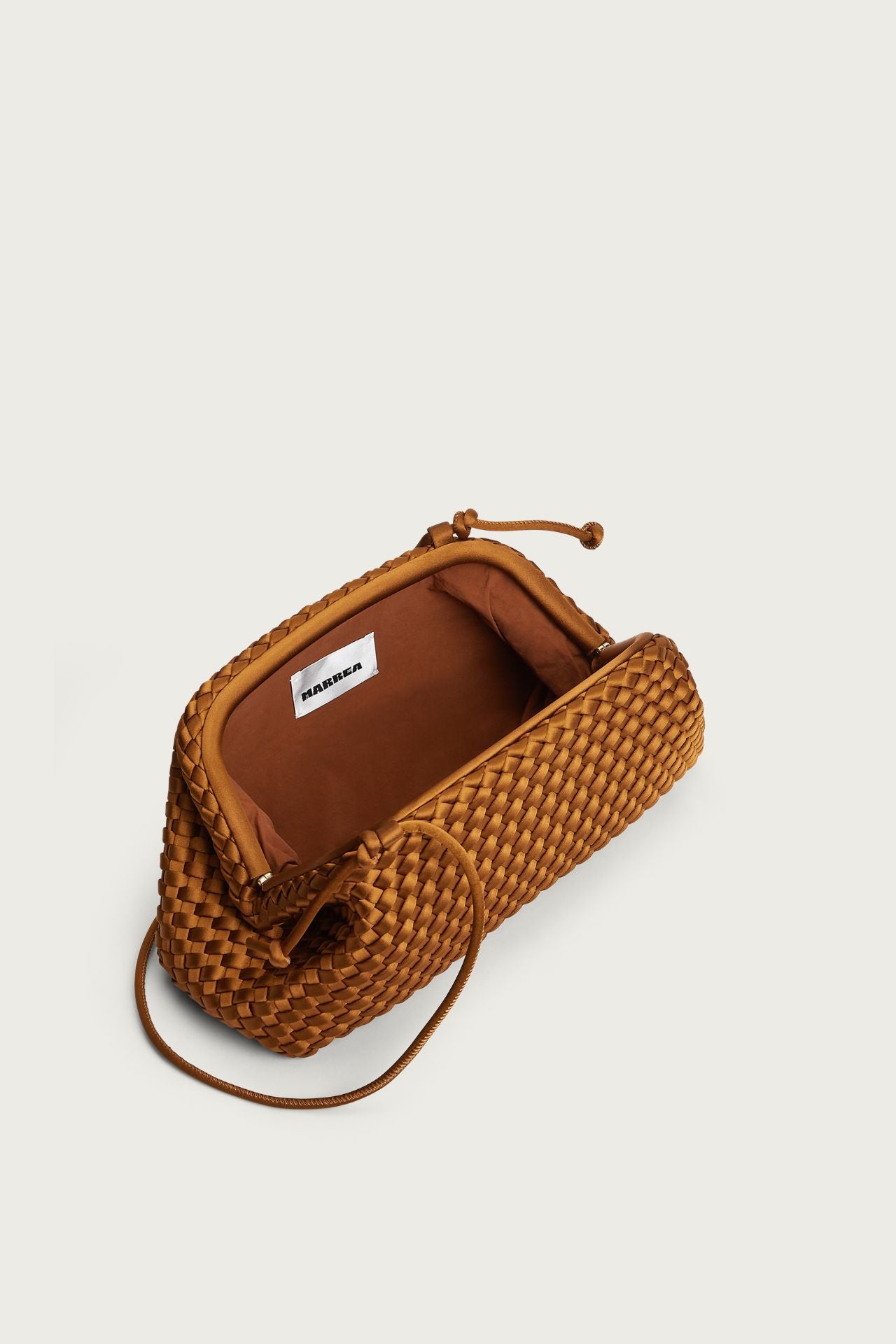Marrea Pouch Affogato Satin