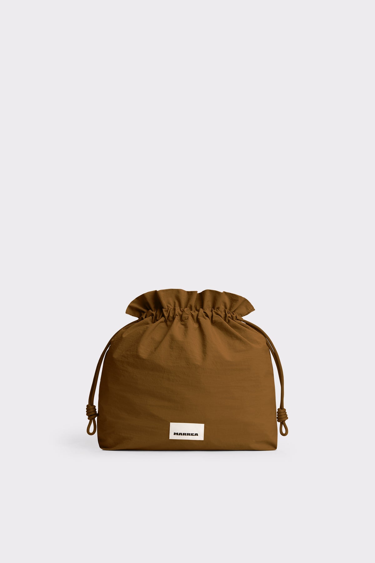 Marrea Midi Caramel & Affogato Satin Stripe