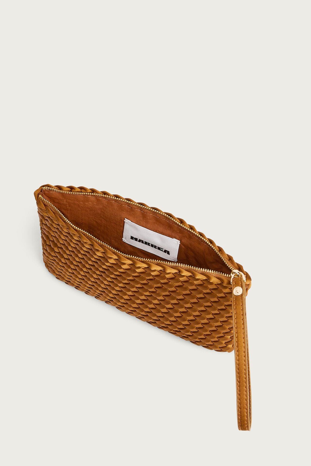 Marrea Clutch Affogato Satin
