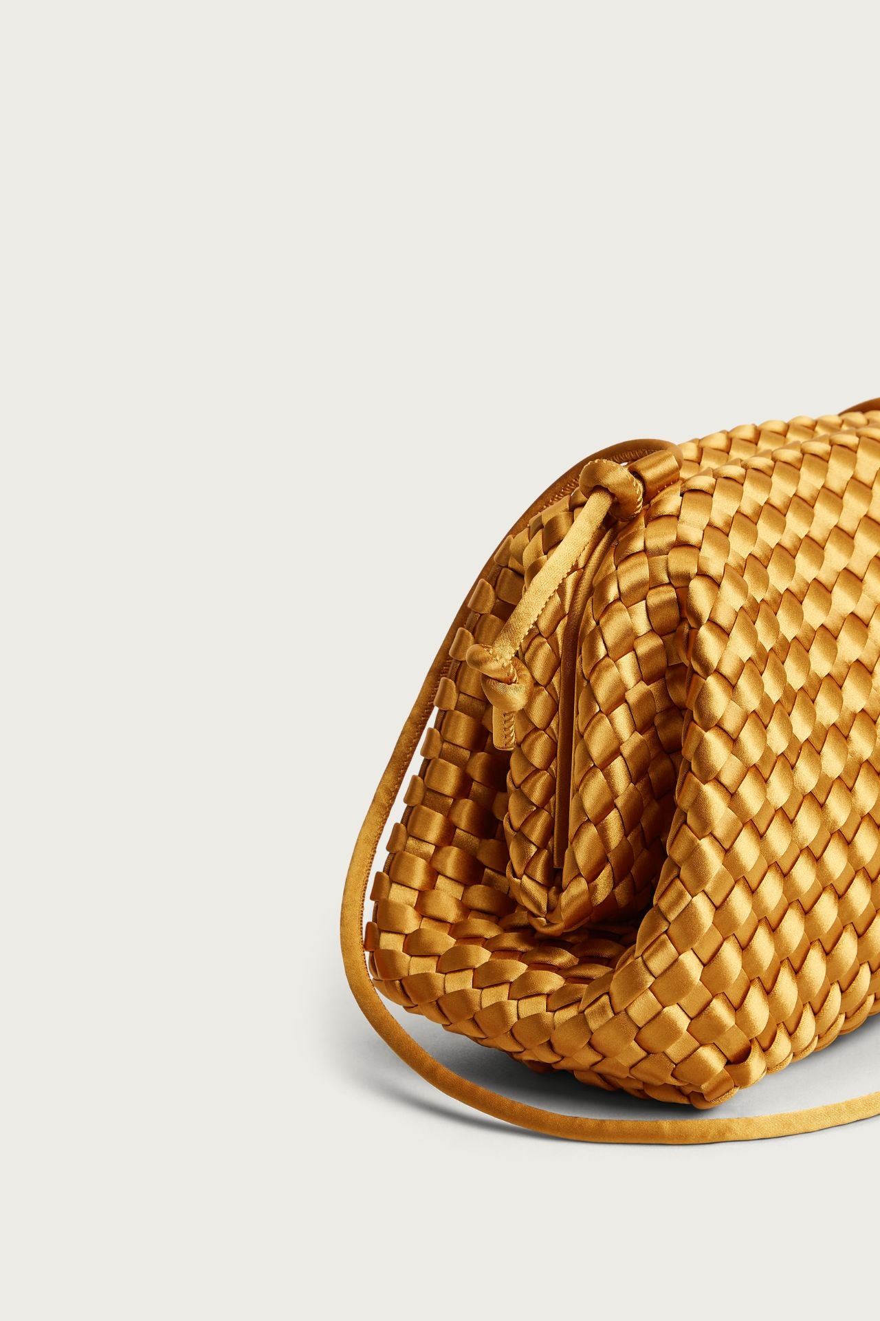 Marrea Pouch Golden Sun Satin