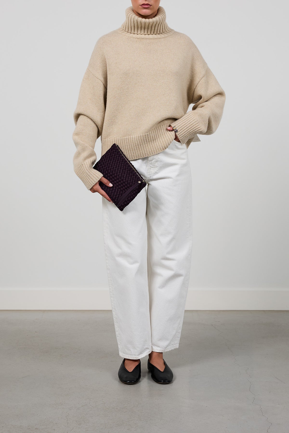 Marrea Clutch Aubergine