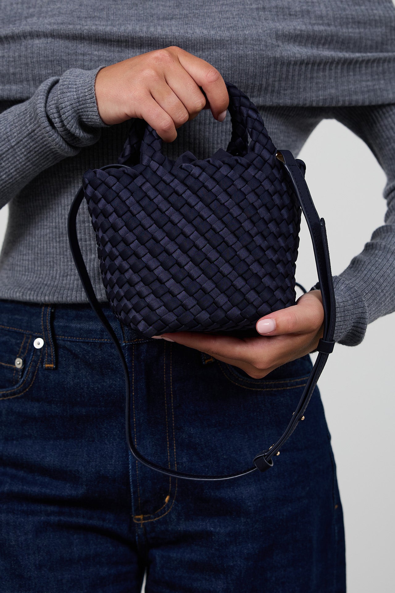 Marrea Mini Midnight Satin Stripe
