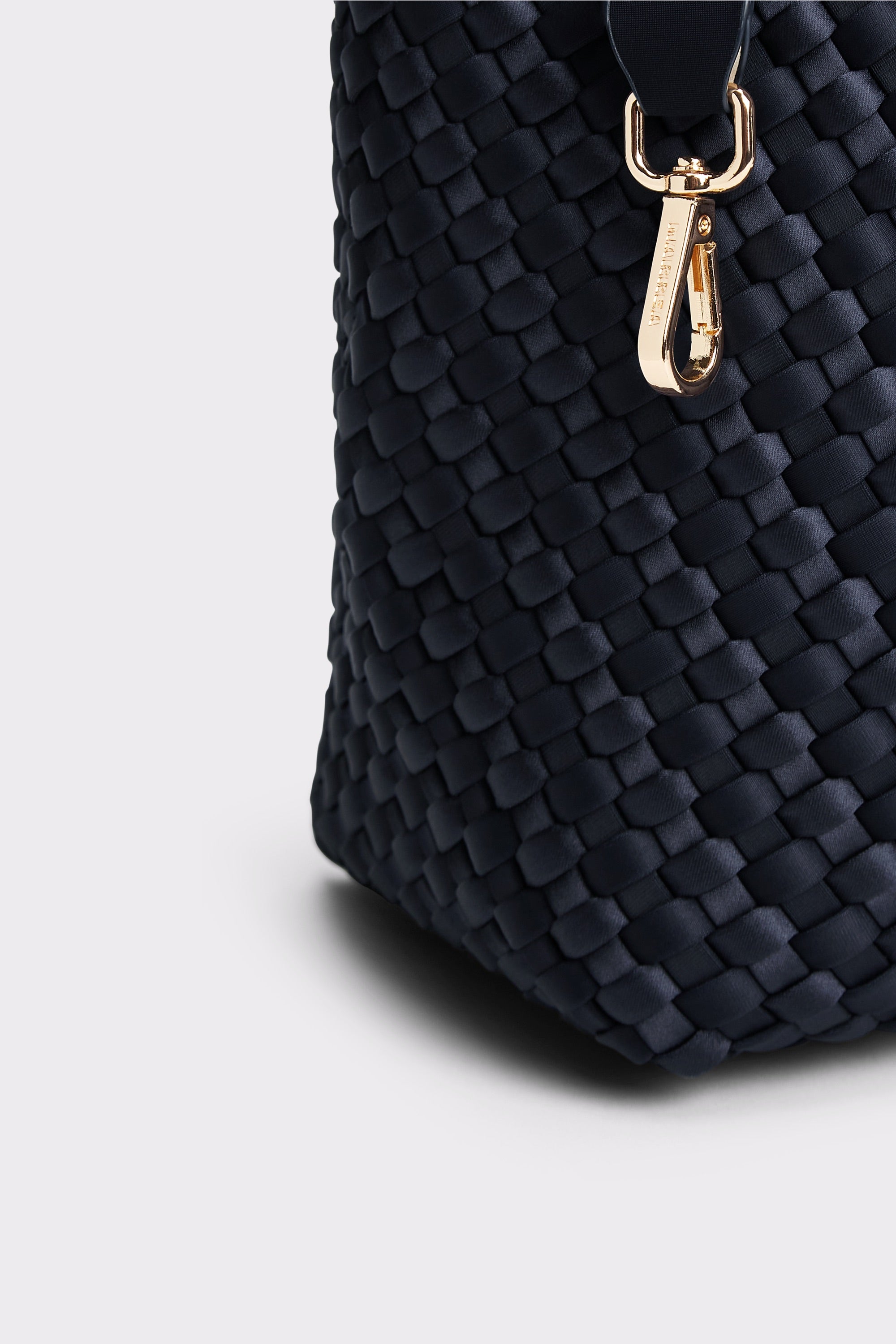 Marrea Midi Midnight Satin Stripe