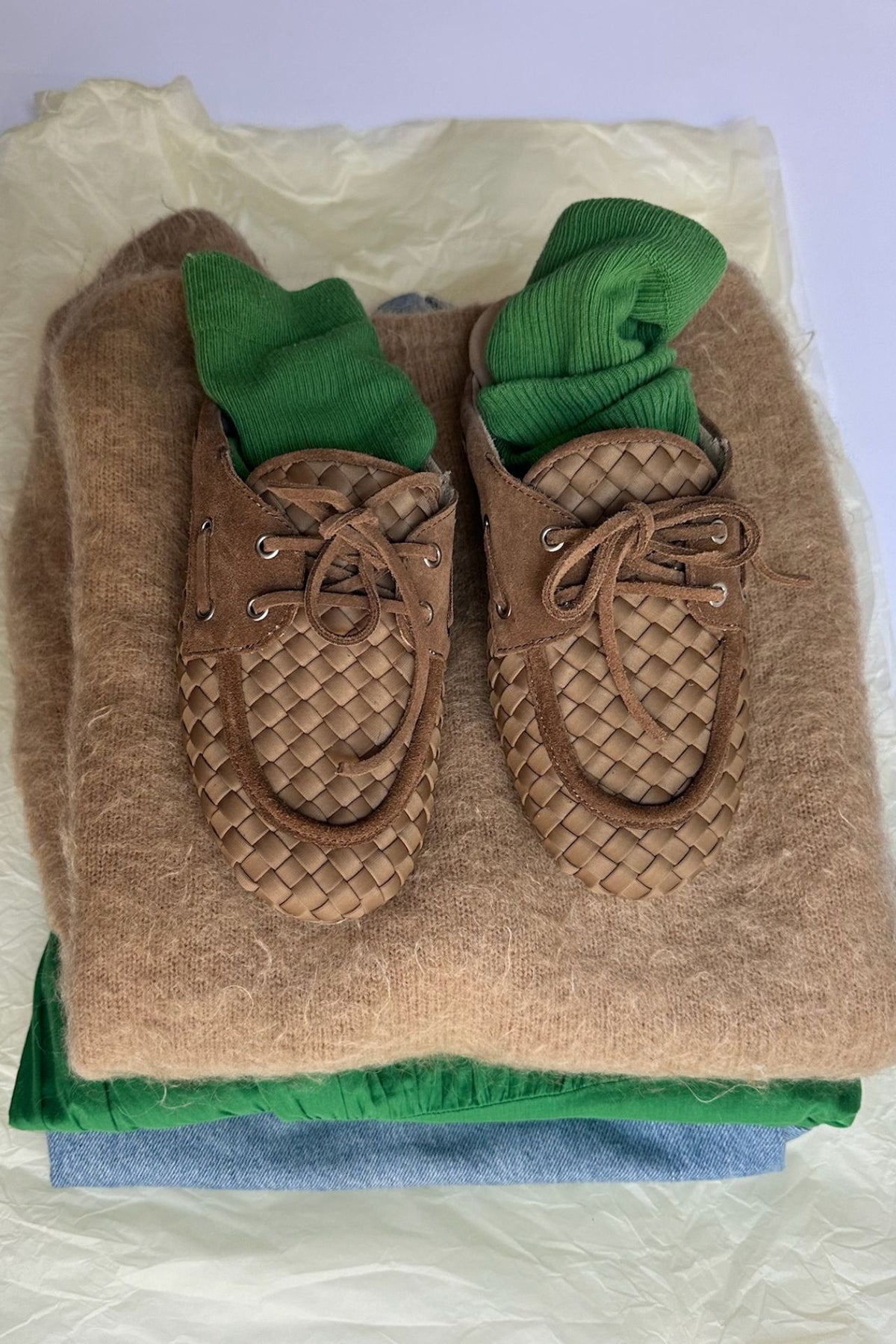 Boat Loafer Mule Marrea x Posa Retro Sand